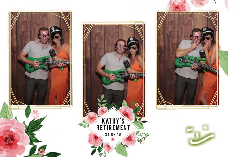 Kathy's surprise retirement party | View more photos from the event at gallery.myphotoboothexperience.co.uk/u/MyPhotoBoothExperienceLtd/Kathys-surprise-retirement-party